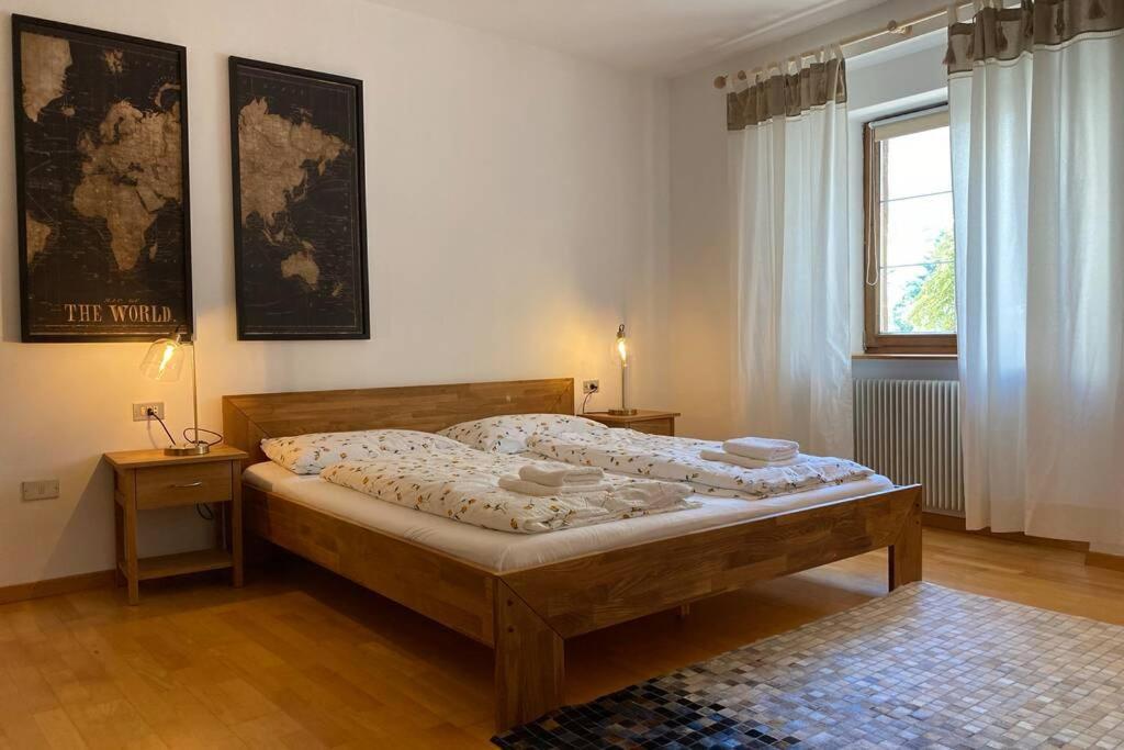 Grosse Wohnung Mit Garagenparkplatz Völs am Schlern Exterior photo